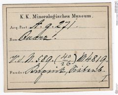Etiketten zu Quarz (NHMW-MIN-Ag271)